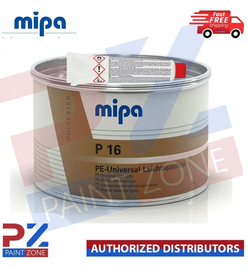 MIPA P16 UNIVERSAL LIGHT WITH HARDENER FINE CAR BODY FILLER